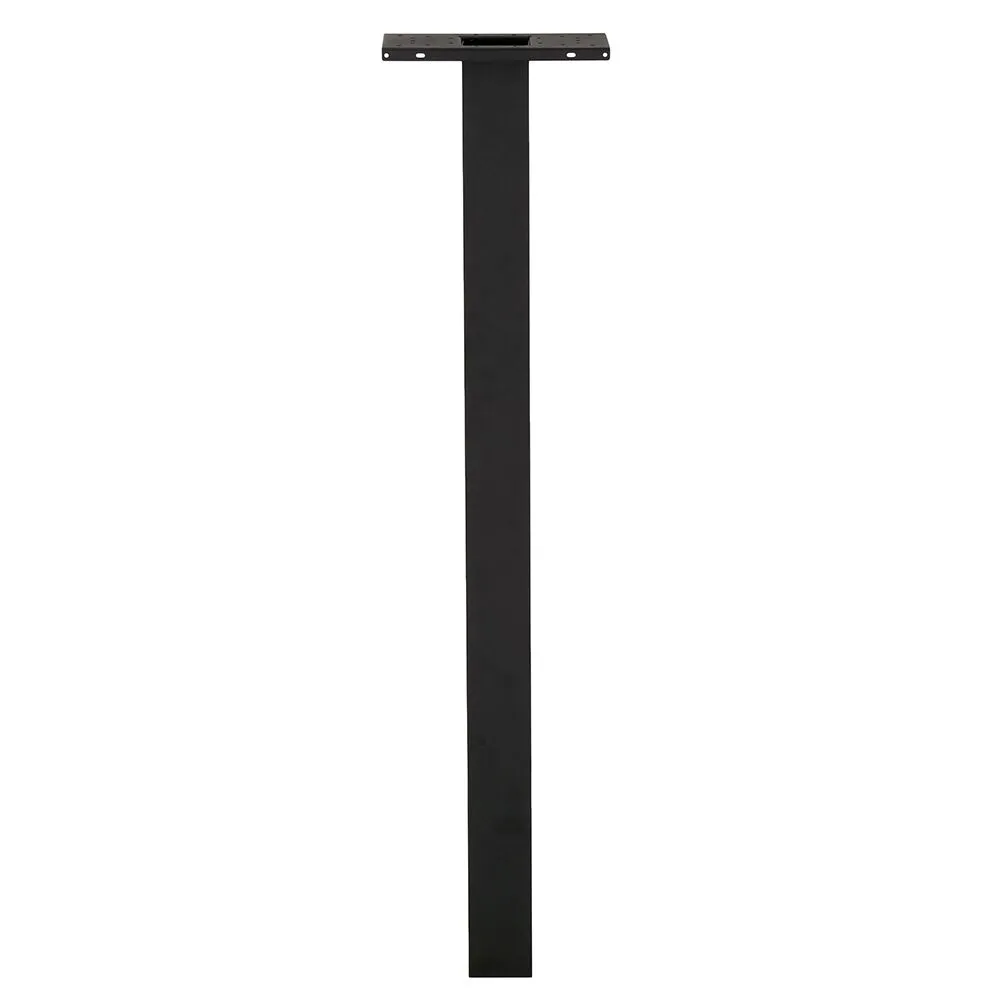 American Mailbox Ground Post Brighton Black